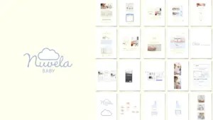 Desarrollo de identidad corporativa y estrategia de marketing digital para Nuvela Baby.